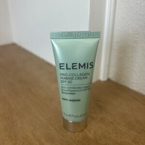 New Elemis Pro-Collagen Marine Cream SPF 30 .05 oz. 15ml Anti-wrinkle Day cream